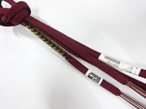 未使用品　正絹　手組帯締め